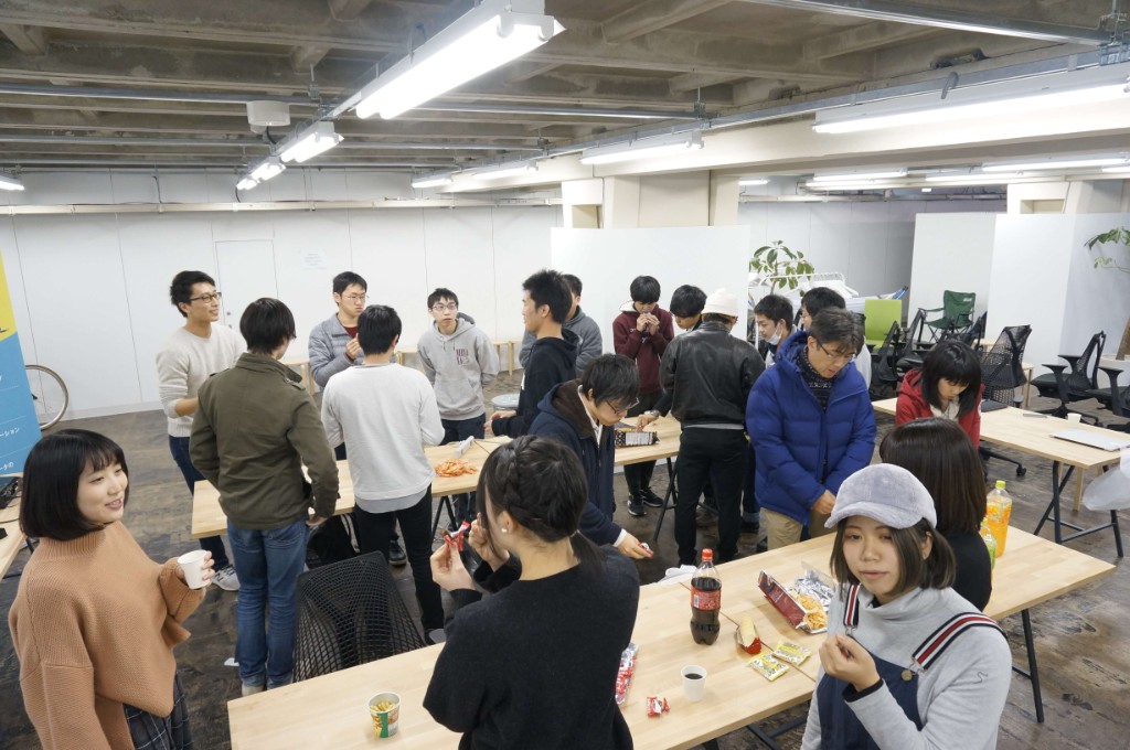 懇親会